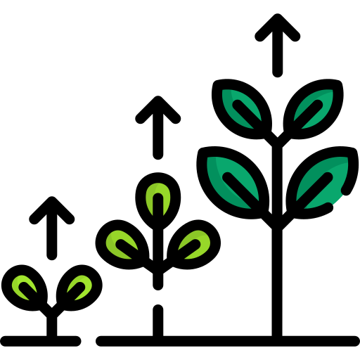 Gartenpflege Icon Gehölzschnitt Auslichtungsschnitt