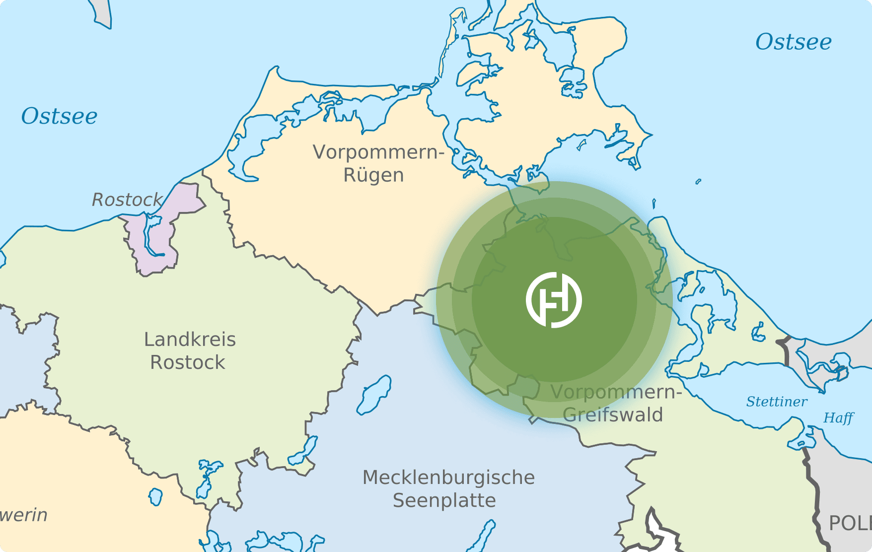 Einsatzgebiet Hansehelden Grün