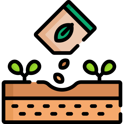 Gartenpflege Icon Aussähen